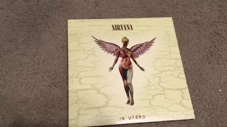 3LP In Utero - Nirvana Vinyl Unboxing - 20th Anniversary Edition