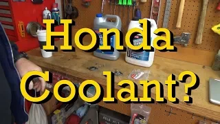 Should You Use Honda Type 2 Coolant?