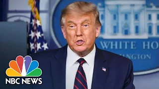 Live: President Trump Holds News Conference At White House | NBC News