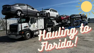 Rookie Car hauling from Baltimore to Miami.