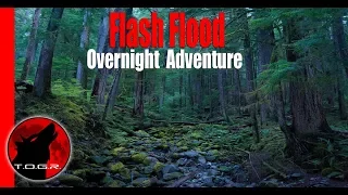 Mountain Flash Flood - Solo Overnight Adventure - Halloween Special