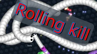 【スリザリオ】ローリングキル集　Rolling kill【Slither.io】