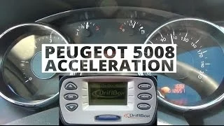 Peugeot 5008 2.0 HDi 150 PS - acceleration 0-100 km/h