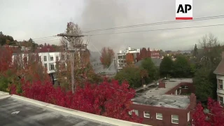 Gas Explosion Rocks Portland Shopping District