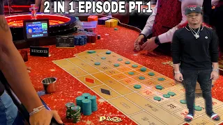 Single Zero Roulette on Fremont in Vegas. 2IN1 Episode PT.1