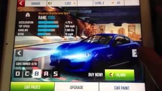 Asphalt 8 Car List