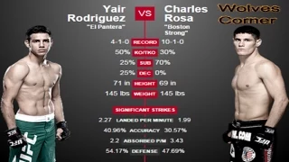 UFC 188: Charles Rosa vs. Yair Rodriguez Predictions