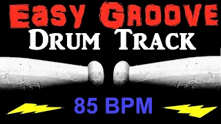 Easy Rock Drum Track 85 BPM Drum Beat for Bass Guitar Backing Tracks Drum Beats Instrumental 🥁 453