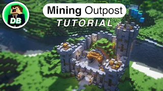 Minecraft: How to build a Mining Outpost (Tutorial)