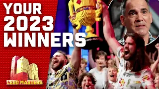 Winner of LEGO Masters Grand Masters 2023 revealed in emotional finale | LEGO Masters Australia