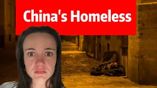 Searching The Streets Of CHINA at 2AM for Homeless People!