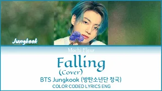 BTS Jungkook (방탄소년단 정국) - Falling (Cover) (COLOR CODED LYRICS ENG)