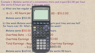 Hourly Rate and Overtime Rate