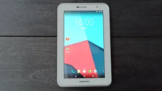 Планшет Samsung Galaxy Tab 2 7.0 под управлением Android 7.1.2