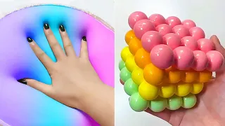 ⓐⓢⓜⓡ SLIME COLORING - Most Satisfying Slime ASMR Video P213