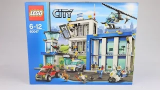 Lego City Police Station. Lego 60047 Speed Build