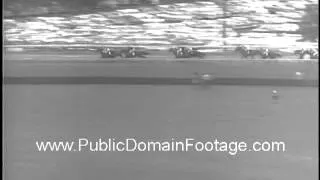 Carry Back wins 1961 Preakness archival 1961 public domain newsreel