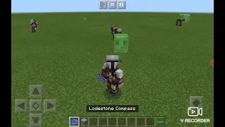 How to use the lodestone compass in minecraft!!!