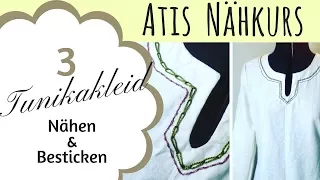 Tunika Kleid selbst nähen / Mittelalter / Gewandung / Atis Nähkurs