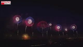 Фантастически красивый салют (фейерверк) в Японии / Fantastically beautiful fireworks in Japan