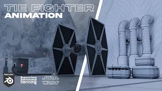 Star Wars: Tie Fighter Landing + VFX Breakdown