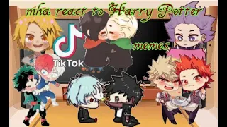 Mha/Bnha react to harry potter//gay//lazy