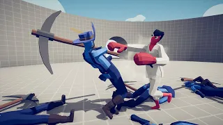 BOXER CHAMPION vs EVERY UNIT - TABS - Totally Accurate Battle Simulator