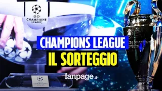 Sorteggi Champions League, dove vederli in tv e streaming: i gironi di Milan, Inter, Juve e Napoli