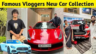 Top 10 Vloggers New Cars | Uk07 Rider, Jatt Prabhjot, Sourav Joshi Vlogs, Elvish Yadav, Aamir Majid