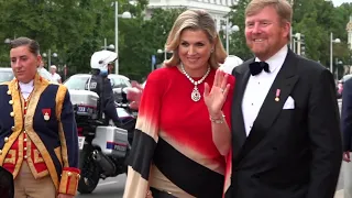 Gala concert in Vienna: Willem-Alexander and Máxima receive presidential couple