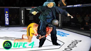 UFC4 Bruce Lee vs Old Drunken Master EA Sports UFC 4 PS5