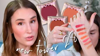 NEW TOWER 28 BLUSHES | Swatches, GRWM + Honest Review