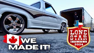 CANADA TO TEXAS FOR THE LONE STAR THROWDOWN 2024...LARGEST CUSTOM TRUCK SHOW!