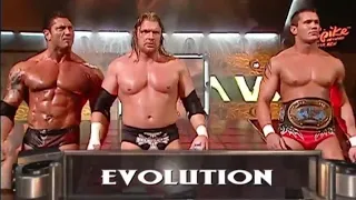 Evolution vs Edge,Tajiri & Shelton Benjamin (Raw 03/05/2004) Parte2