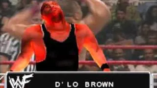 WWF Smackdown 1 D-Lo Brown Entrance