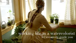 working as an artist in the countryside - being a creative soul without fear