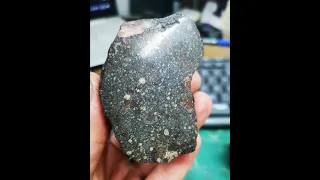 Cutting stony meteorite type 3 [New video]