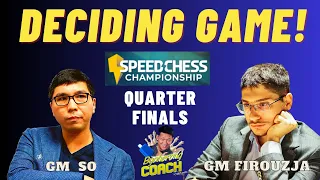 SACRIFICE NA TUMAPOS SA LABAN! PASOK SA SEMI! So vs Firouzja! Speed Chess Championship 2023