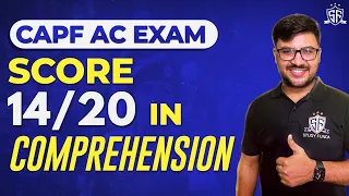 CAPF AC 2023- Score 14/20 In Comprehension With Example I capfac , Capf ac paper-2