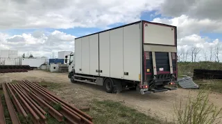 Köp Lastbil Volvo FL6 Skåp med bakgavellift på Klaravik