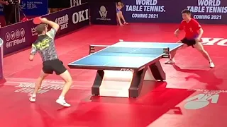 WHEN TABLE TENNIS TURNS IN TO ART (GREAT CAMERA ANGLES) BEST OF SIMON GAUZY EP 2