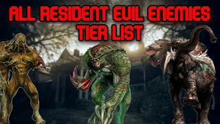 ALL ENEMIES IN THE RESIDENT EVIL FRANCHISE - Tier List