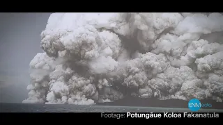 Love & Prayers for Kingdom of Tonga: Tsunami from Volcanic Eruption of Hunga Tonga - Hunga Ha'apai