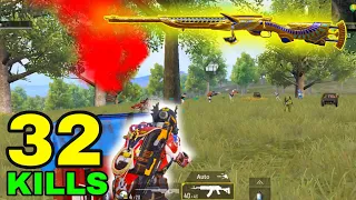 NEW BEST RUSH GAMEPLAY!!! | 32 KILLS SOLO vs SQUADS | PUBG MOBILE