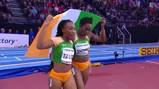 World Indoor Athletics Championships 2018 60m women final- How Ivory Coast made it look easy