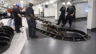 Military | Aircraft Carrier Anchor Drop – Forecastle Anchor Room