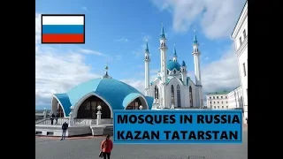 Mosques in Russia - Kul Sharif Mosque Kazan Tatarstan - Stunning Middle Age icon in heart of Kremlin