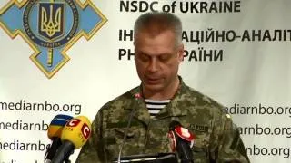 Andriy Lysenko. Ukraine Crisis Media Center, 23rd of October 2014