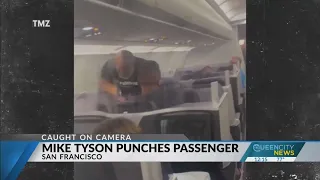 Mike Tyson appears to punch airline passenger, video shows