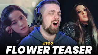 JISOO - '꽃 (FLOWER)' MV TEASER | REACTION